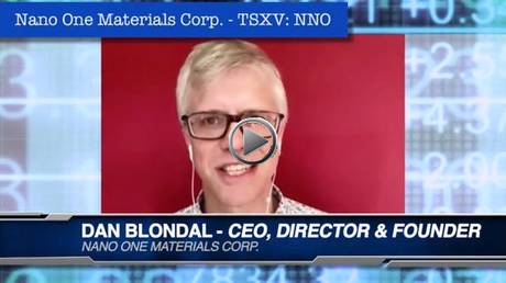 youtube.com: InvestorIntel: Dan Blondal on Nano One’s breakthrough in lithium-ion cathode materials & the ‘million mile battery’
