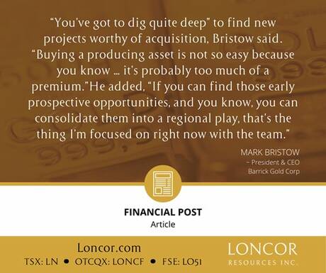Loncor Resources Inc.: Financial Post Article